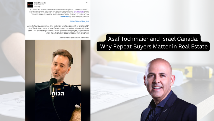 Asaf Tchmaier repeat buyers